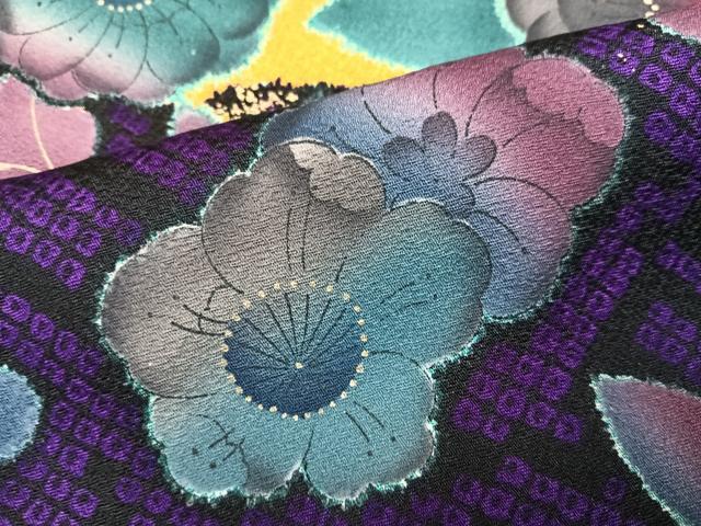 平和屋着物●豪華振袖 辻が花 金彩 正絹 逸品 AABM5056ph