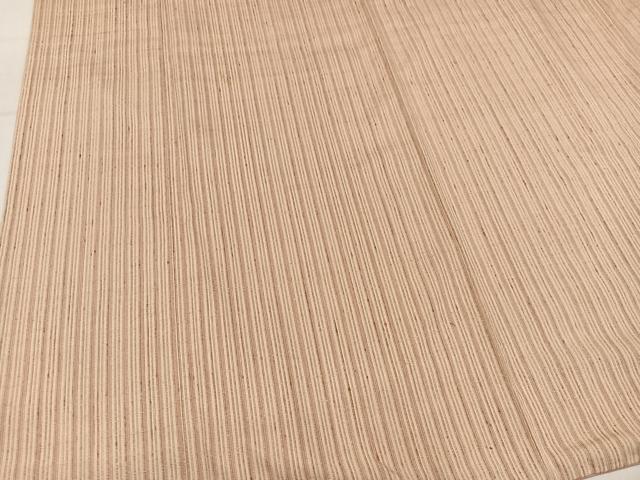 平和屋着物●上質な紬 間道 正絹 逸品 AABM5194ph