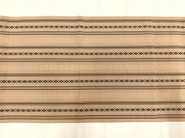 平和屋着物◎本場筑前博多織 八寸名古屋帯 献上 正絹 逸品 AABM5407bw