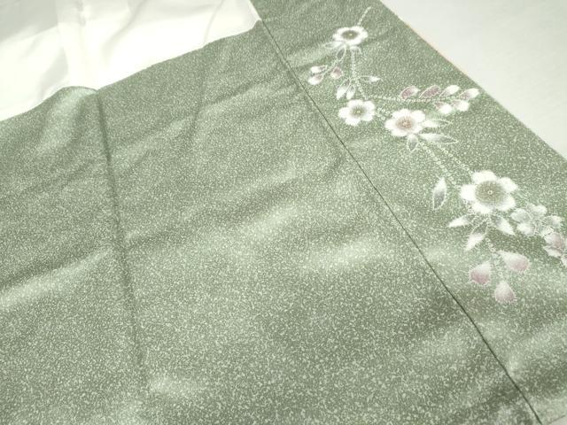 平和屋着物●訪問着 辻が花 道長花文 暈し染め 金彩 正絹 逸品 AABM5559cs