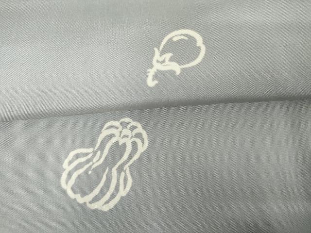 平和屋着物●上質な小紋 成り物 正絹 逸品 AABM5561cs