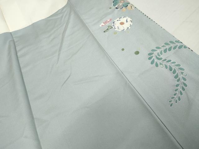 平和屋着物●訪問着 辻が花 花蝶文 暈し染め 金彩 正絹 逸品 AABM5568cs