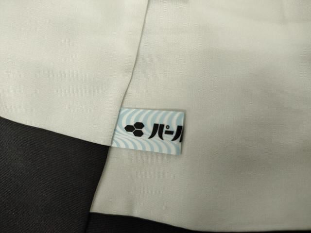 平和屋着物●訪問着 駒刺繍 葡萄蔦の葉文 金彩 正絹 逸品 AABM5580cs