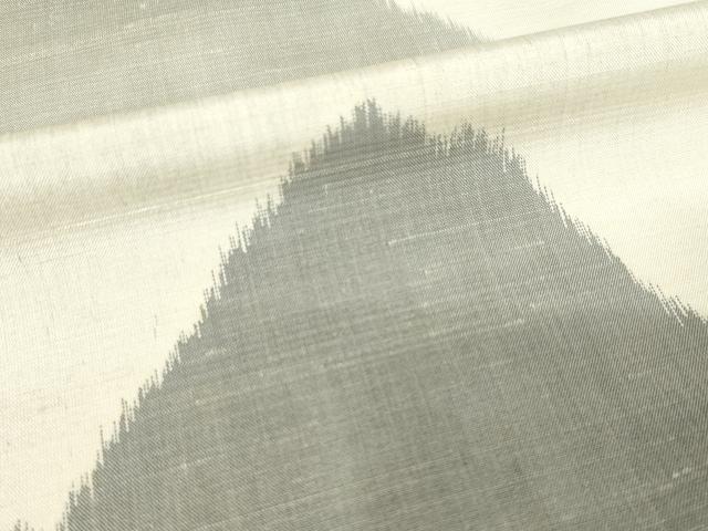 平和屋着物●紬 訪問着 遠山重ね文 正絹 逸品 AABM5696ck