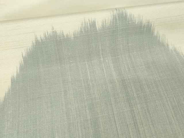 平和屋着物●紬 訪問着 遠山重ね文 正絹 逸品 AABM5696ck