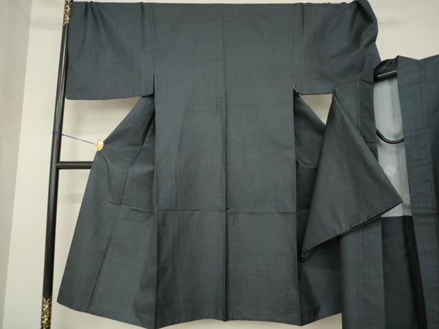 平和屋着物●男性 本場大島紬 アンサンブル 100亀甲 総詰め 高島屋扱い 正絹 逸品 AABM5700ck
