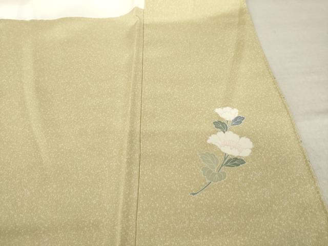 平和屋着物●訪問着 友禅 枝花文 暈し染め 正絹 逸品 未使用 AABM5725ck