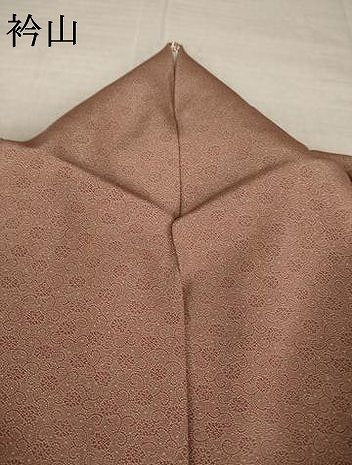 平和屋着物●江戸小紋 花唐草文 反端付き 正絹 逸品 AABM5757ck