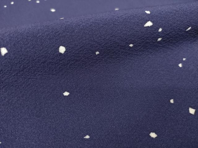 平和屋着物●上質な小紋 霞文 正絹 逸品 未使用 AABM5799ck