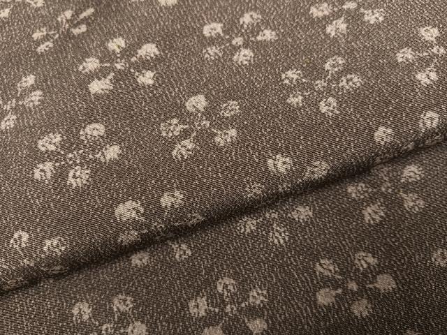 平和屋着物●上質な小紋 舞花文 正絹 逸品 AABM6218ph