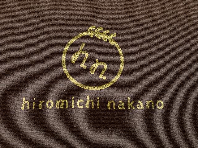 平和屋着物●ファッションブランド hiromichi nakano ヒロミチナカノ 中国三大刺繍 相良刺繍 訪問着 舞桜文 金彩 正絹 逸品 AABM6220ph
