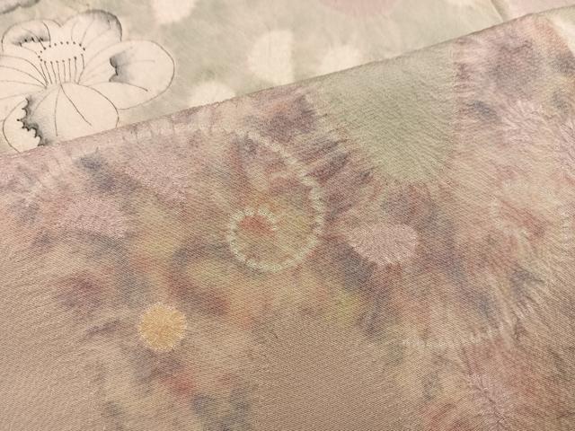 平和屋着物●訪問着 辻が花 絞り 正絹 逸品 AABM6245ph