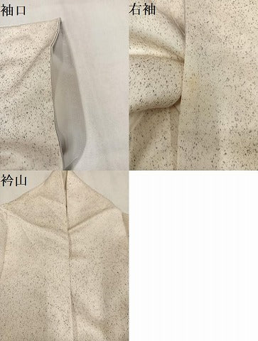 平和屋着物●訪問着 枝花文 正絹 逸品 AABM6259ph