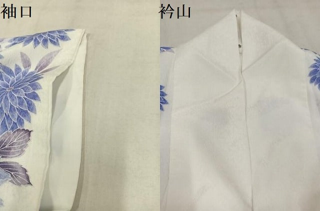 平和屋着物●小振袖 二尺袖 花尽くし 洗える着物 AABM6287ph