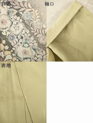平和屋着物●越後十日町の一流染匠 桐屋・翠山工房 訪問着 辻が花 暈し染め 正絹 逸品 AABM6653ck