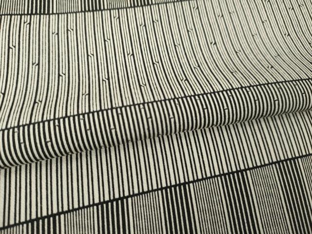 平和屋着物●男性 江戸小紋 横段文 正絹 逸品 AABM6679ck