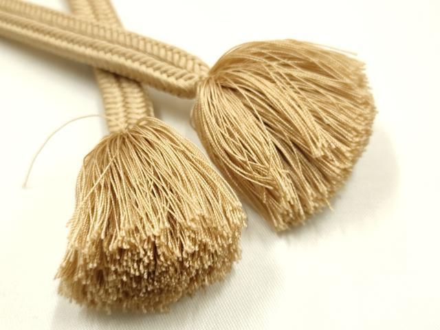 平和屋着物●極上 有職組紐道明 帯締め 冠組 伽羅色 宮内庁御用 国立博物館御用 東京芸術大学御用 逸品 AABM6795ay