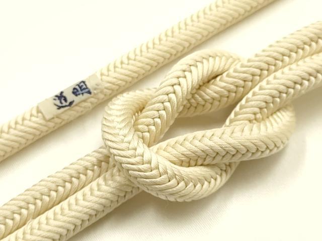 平和屋着物●極上 有職組紐道明 帯締め 奈良組 砥粉色 宮内庁御用 国立博物館御用 東京芸術大学御用 逸品 AABM6849ay