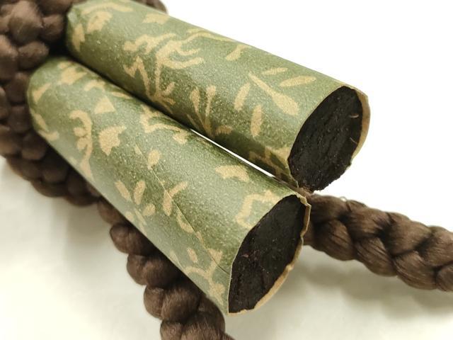 平和屋着物▼男性 和装小物 羽織紐3点 青・茶・紺色系 切り房 逸品 未使用 AABM6969ay