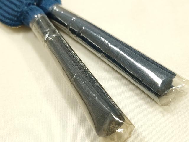 平和屋本店●和装小物 帯締め・帯揚げセット 高麗組 綾出し 枝花文 金糸 金彩 正絹 逸品 未使用 AABM6996ay
