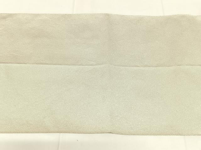 平和屋着物◎綴れ 八寸名古屋帯 有栖川文様 銀糸 正絹 逸品 AABM7022dk