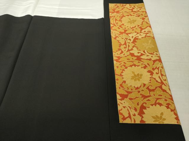 平和屋着物●豪華黒留袖 地獄絵図 正絹 逸品 AABM7054ck