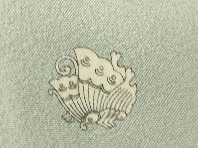 平和屋着物●本加賀友禅作家 百貫廣樹 色留袖 花鳥松文 暈し染め 正絹 逸品 AABM7070ck