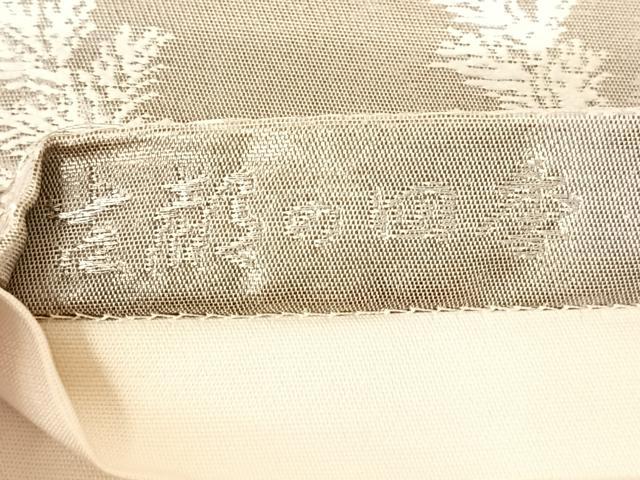 平和屋着物◎六通柄袋帯 唐織 古都の四季 錦引箔 正絹 逸品 AABM7308dk