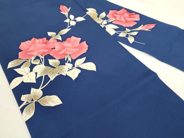 平和屋着物◎塩瀬 九寸名古屋帯 枝花文 金彩 正絹 逸品 AABM7353ex