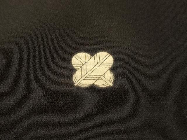 平和屋着物■豪華黒留袖 駒刺繍 渡橋飛鶴浜松文 金彩 正絹 逸品 AABM7492sx