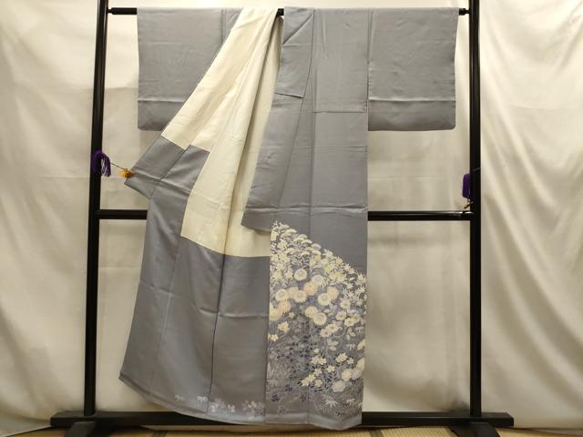 平和屋着物■豪華色留袖 作家物 草花文 正絹 逸品 AABM7519sx