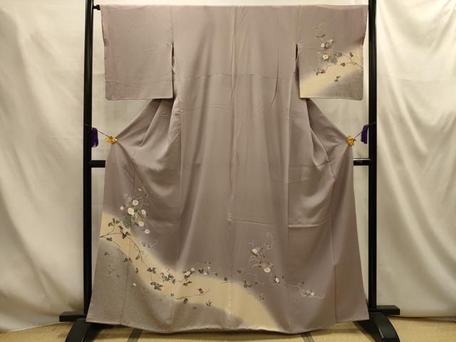 平和屋着物■訪問着 飾花文 暈し染め 正絹 逸品 AABM7554sx
