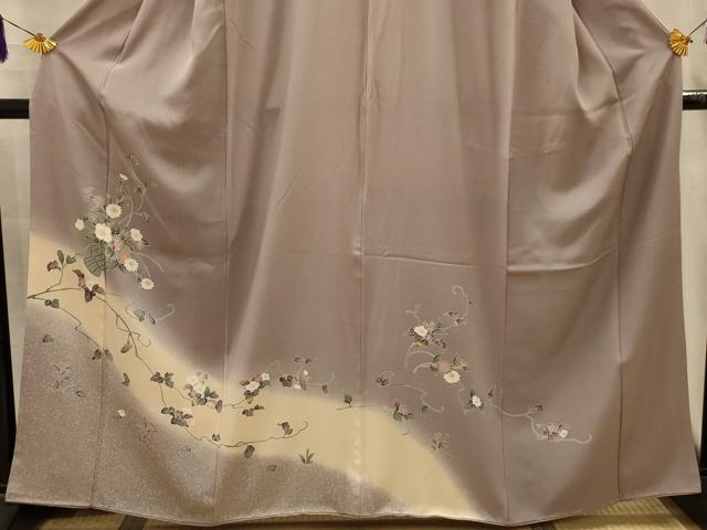 平和屋着物■訪問着 飾花文 暈し染め 正絹 逸品 AABM7554sx