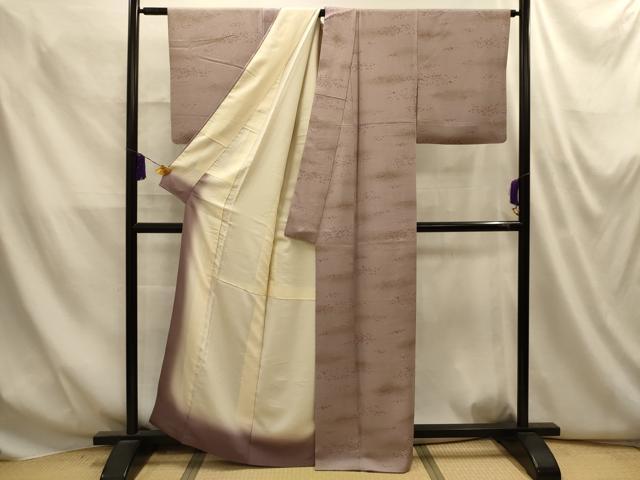 平和屋着物■上質な小紋 箔散らし 金彩 正絹 逸品 AABM7579sx