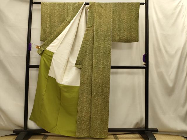 平和屋着物■上質な小紋 花間道 正絹 逸品 AABM7657sx