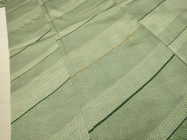 平和屋着物■上質な小紋 横段文 金彩 正絹 逸品 AABM7684sx