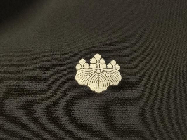 平和屋着物■豪華黒留袖 駒刺繍 乱菊 金彩 正絹 逸品 AABM7697sx