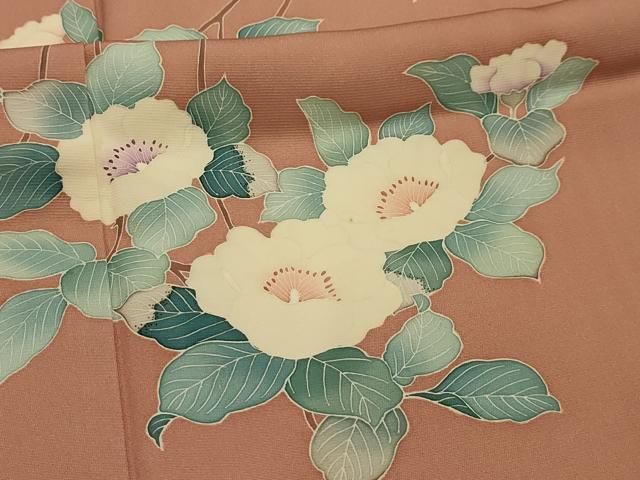平和屋着物■訪問着 枝花文 正絹 逸品 AABM7699sx
