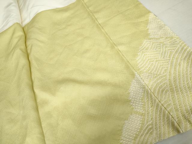 平和屋着物●訪問着 総絞り 吉祥花文 正絹 逸品 AABM8002cs