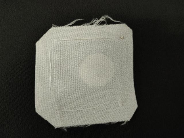 平和屋着物●豪華黒留袖 作家物 松島 暈し染め 浜ちりめん 仮絵羽 正絹 逸品 未使用 AABM8042cs