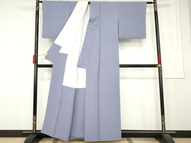平和屋着物●上質な色無地 紅碧色 正絹 逸品 AABM8058cs
