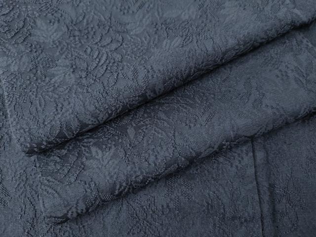 平和屋着物●上質な色無地 南天地紋 紅掛花色 正絹 逸品 AABM8066cs
