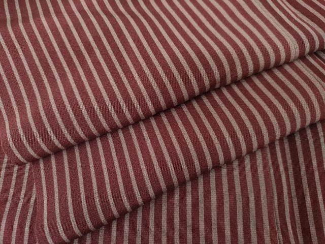 平和屋着物■上質な小紋 縞 ロング丈 正絹 逸品 AABM8124cs