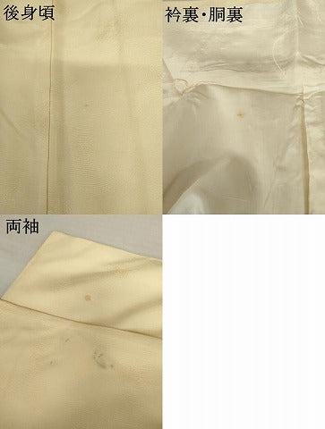 平和屋着物●上質な小紋 渦地紋 暈し染め 正絹 逸品 AABM8142cs