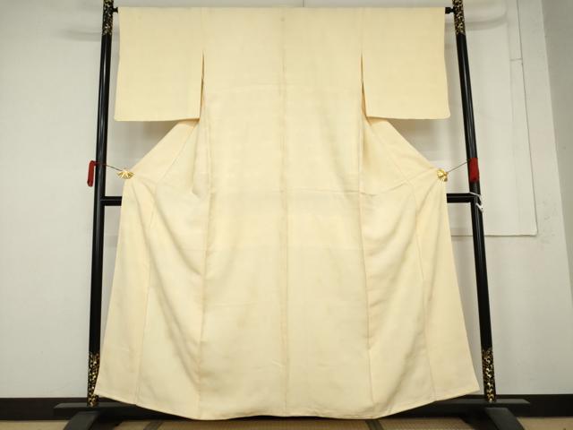 平和屋着物●上質な小紋 渦地紋 暈し染め 正絹 逸品 AABM8142cs