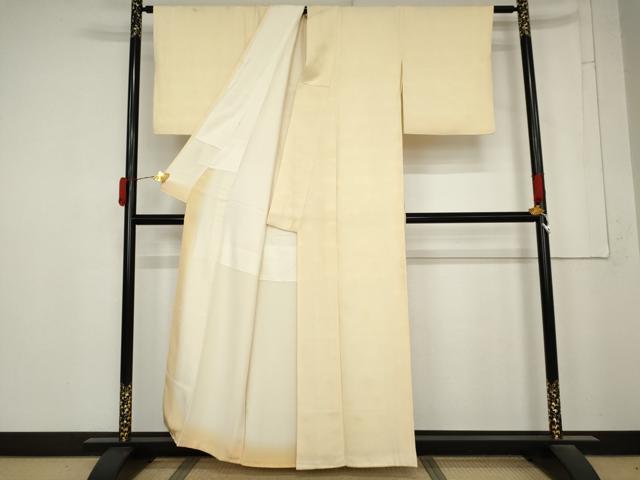 平和屋着物●上質な小紋 渦地紋 暈し染め 正絹 逸品 AABM8142cs