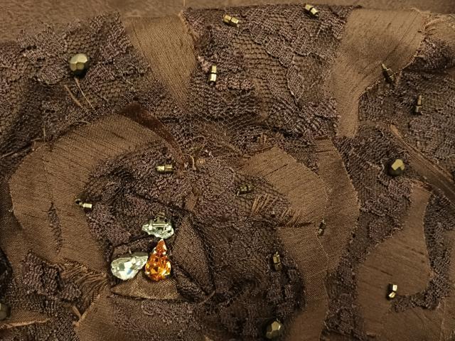 平和屋着物●上質な色無地 ワンポイント 風景文 憲法色 正絹 逸品 AABM8296fy