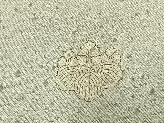 平和屋着物●人間国宝 福田喜三郎 色留袖 刺繍 松 金彩 正絹 逸品 AABM8309fy