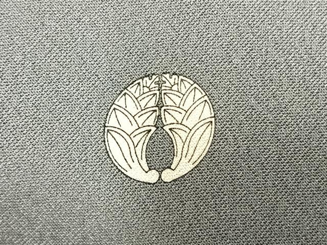 平和屋着物●豪華色留袖 駒刺繍 色紙地紙花鳥文 金銀彩 正絹 逸品 未使用 AABM8341fy