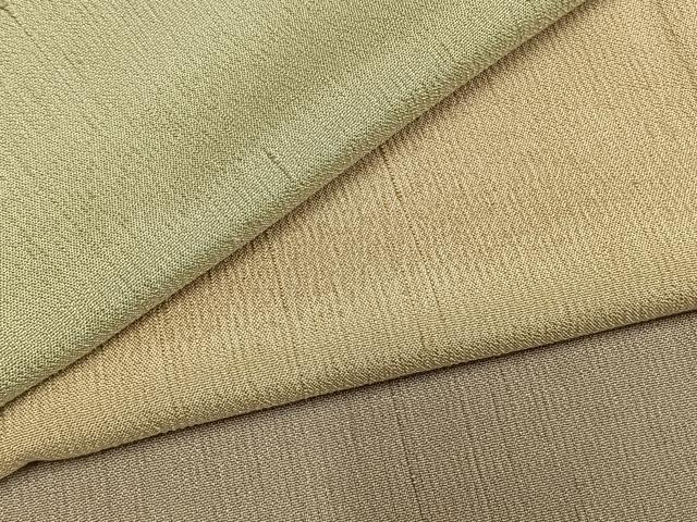 平和屋着物●上質な紬 霞文 正絹 逸品 AABM8418fy